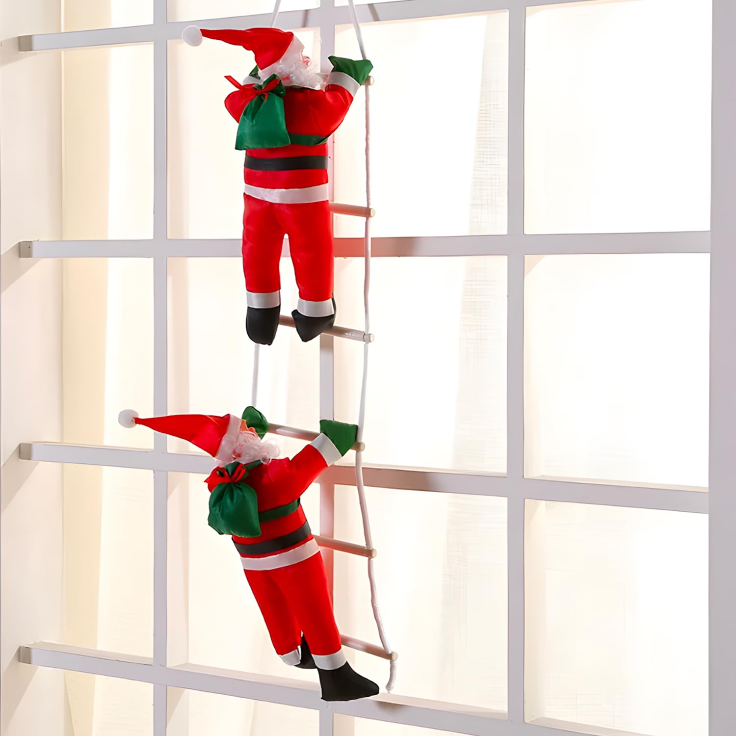 Avilia Decoraciones navideñas 2 Papá Noel Rojo, nd
