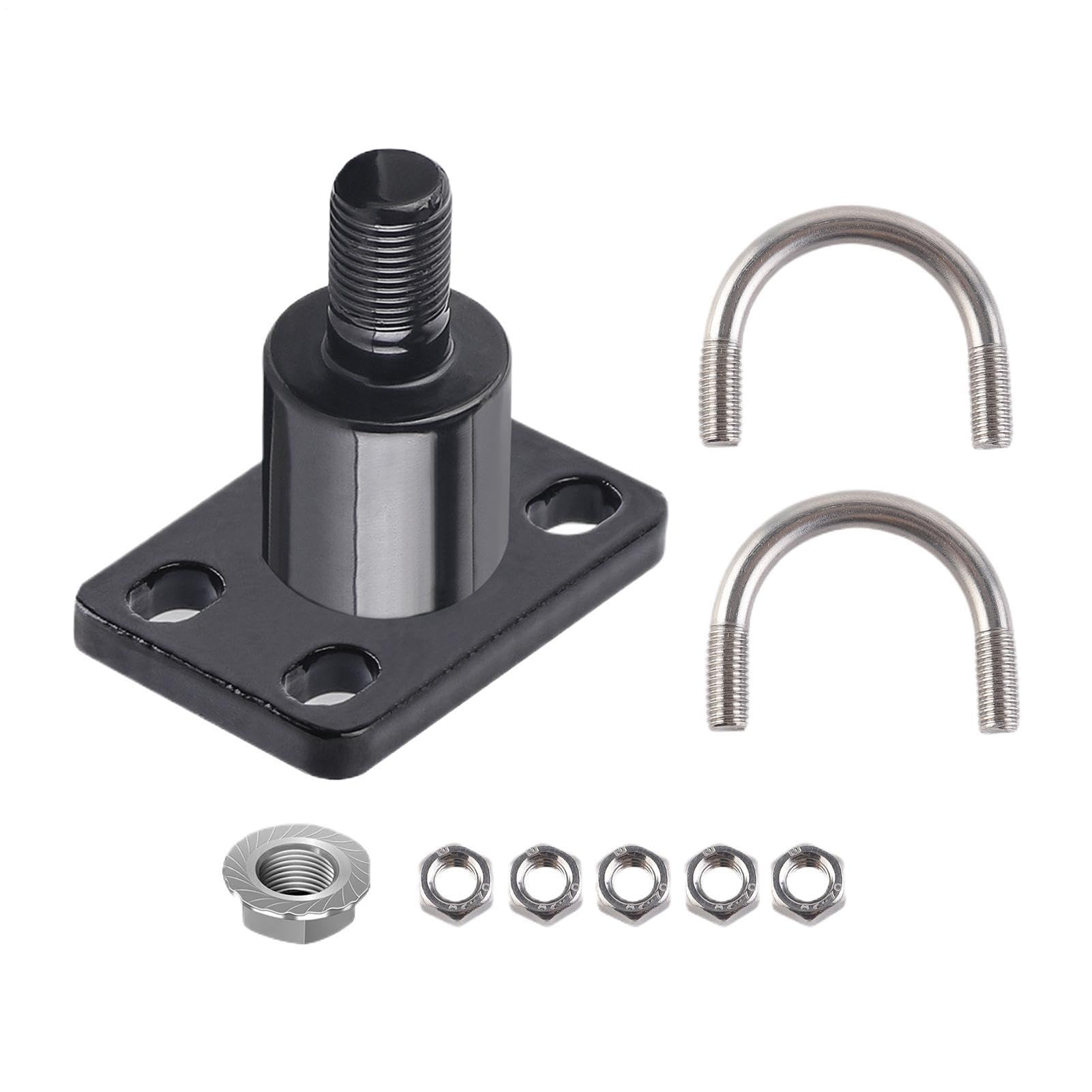 Soporte de acoplamiento de remolque de bicicleta - Enlace de acero de liberación rápida, soporte adaptador de acoplamiento de remolque de bicicleta | Adaptador de carrito de bicicleta para carro