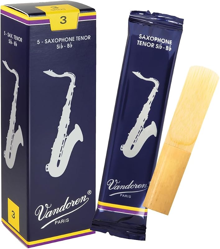 Vandoren SR223 Tenor Sax Traditional Reeds Fuerza 3; Caja de 5