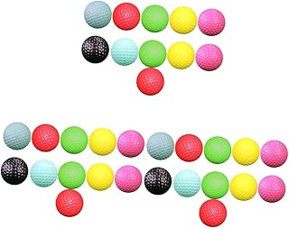 Toyvian 22 Pcs Golf Balls for Kids Indoor Golf Kids Golf Indoor Ball Soft Balls Golf Training Balls Practice Ball Indoor Training Ball Practice Balls Child Foam Ball Colorful Outdoor Balls