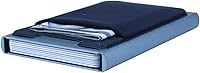 Vista 3 de Funda de aluminio para tarjetas de crédito, 2 unidades, con bloqueo RFID, para tarjetas de visita y tarjetas de visita para hombres, 1 unidad
