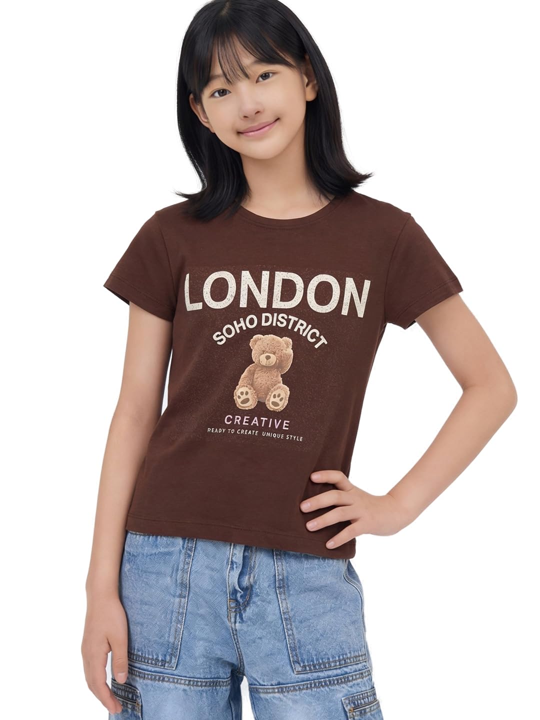 Max Girls Printed T-Shirt (Brown_8-9 Y) - Review, Price and Buying Guide