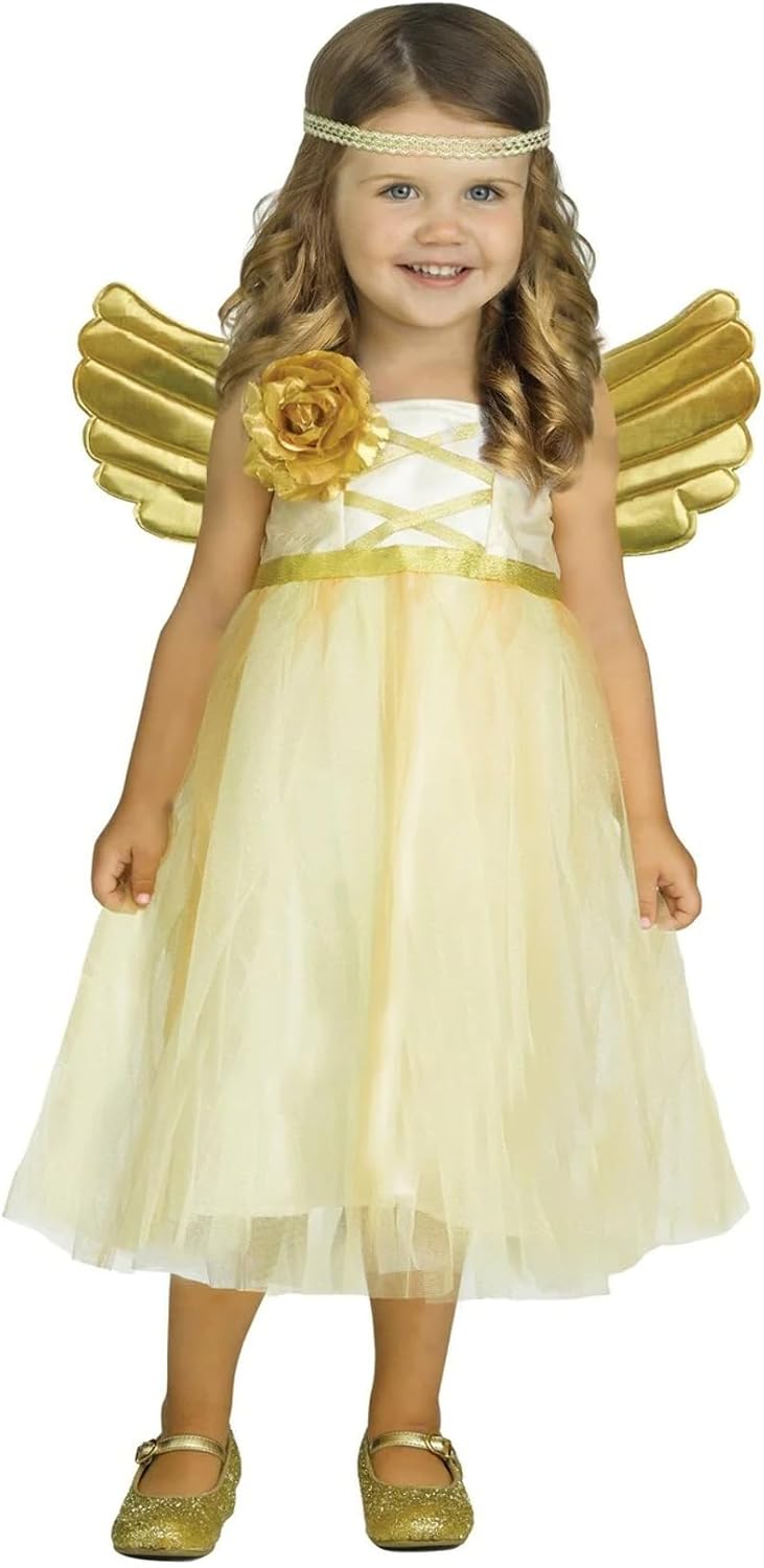 Fun World My Angel Baby Toddler Costume, Small, Multicolor
