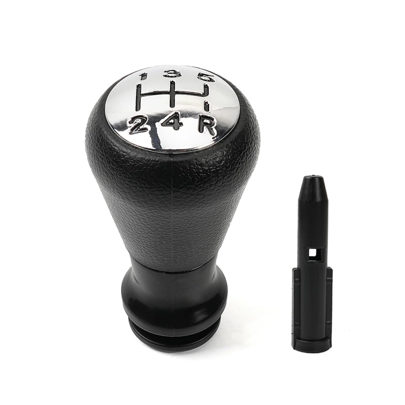Xnerudx One Color Car Accessories Compatible With C&Itroen For Picasso For Saxo For Xsara For Xantia Car 5 Speed Manual Gear Shift Knob With Stick Shifter Lever Knob Adapter Sfn144(B Type Silver)