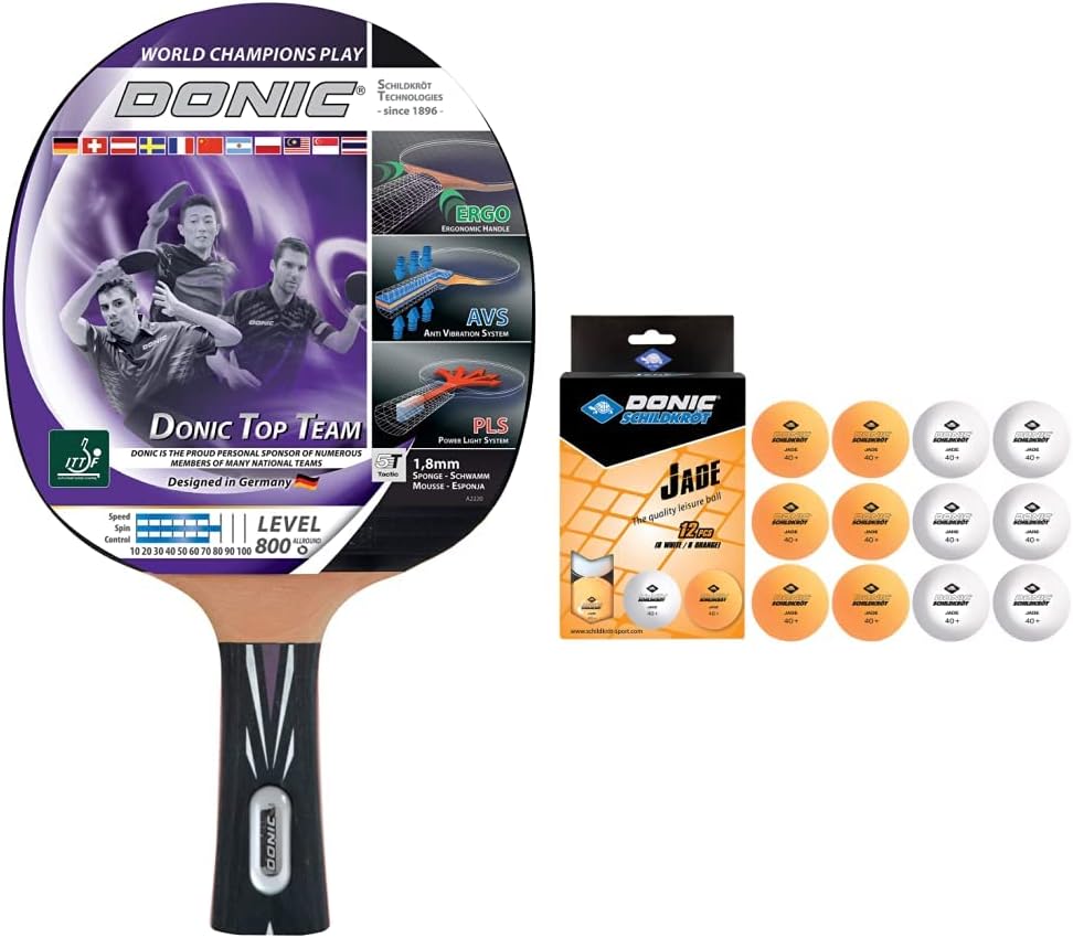 Donic-Schildkröt Carbon table tennis bat Waldner 5000, ITTF Belag, 751805 Donic-Schildkröt Carbon table tennis bat Waldner 5000, ITTF Belag, 751805