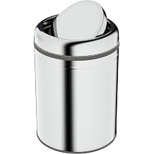 Aqua Bagno Basic  p Kovas  - Sallan r Kapakl  8 L, Parlak Krom Paslanmaz