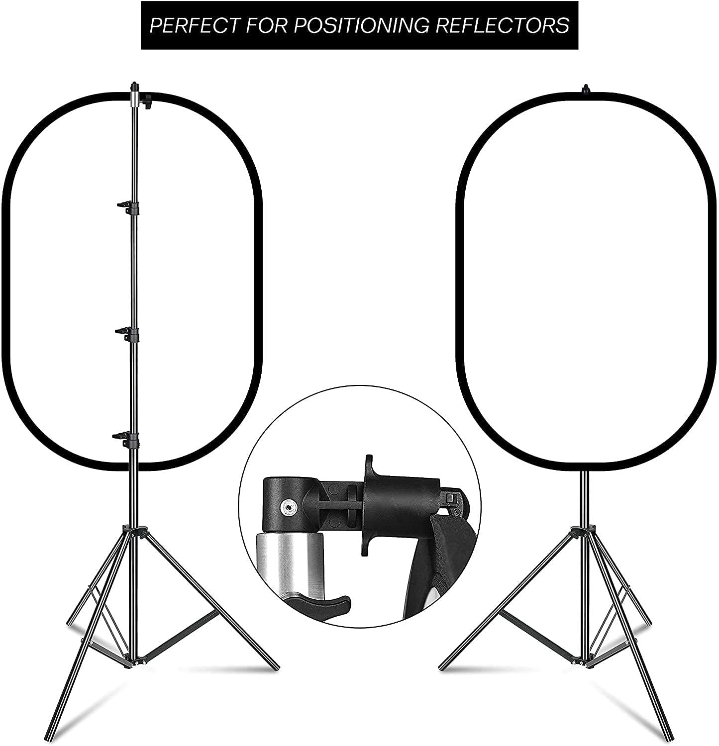 MVPRO Light Diffuser Photography 2.5x4.16ft(30X50 INCH) (80X125) cm Reflector Soft Diffusion Professional, Product Photo Studio Lighting Video Flash Outdoor Indoor with Carry Bag and Holder Clip. 6 61WLUffDPyL. SL1500
