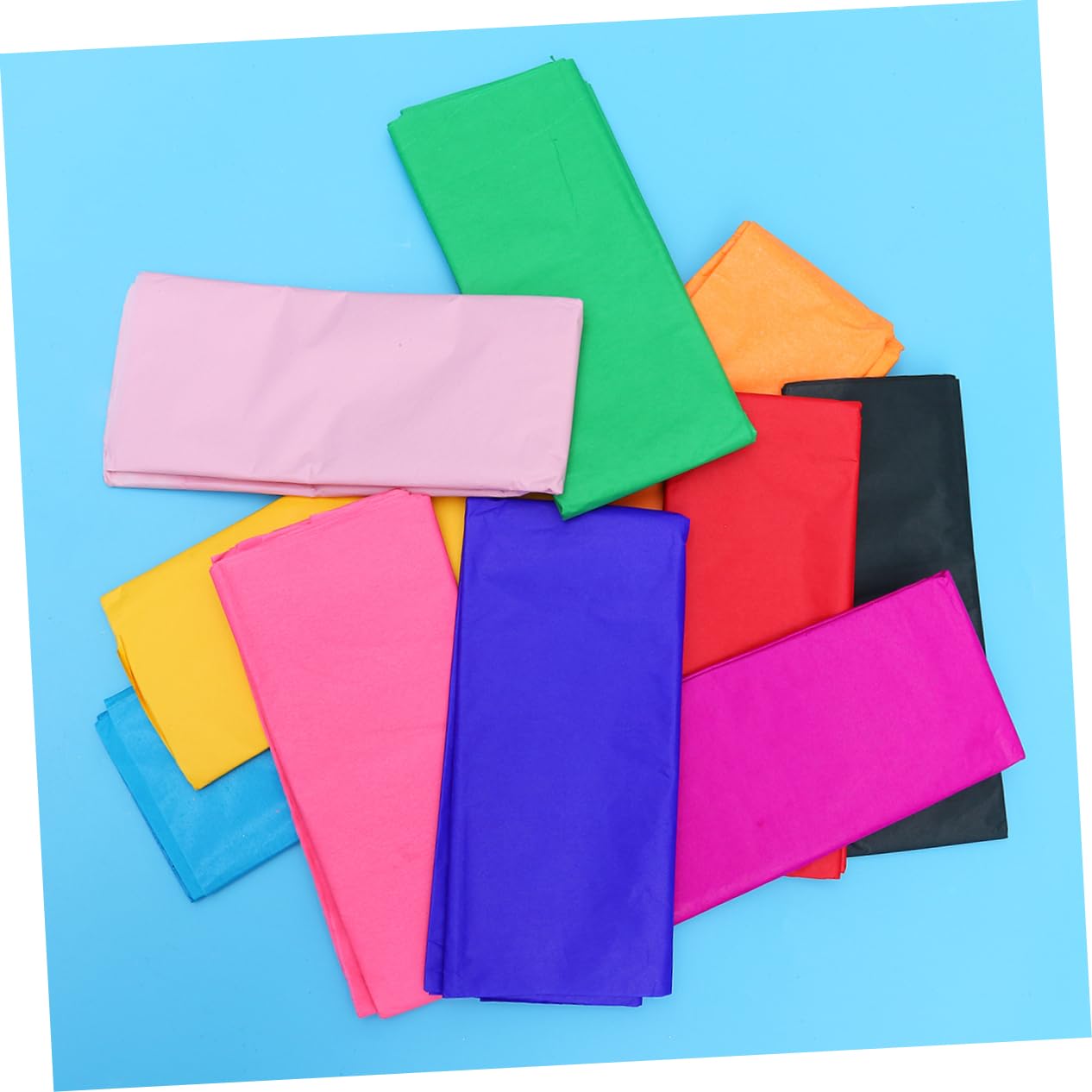 100 Stück Buntes Origami Papier Dünnes Bastelpapier für Handarbeiten Dekoration und Kreative Projekte Farben Zufällig Papier für und Kunsthandwerk Zufällige Farbe Zufällige Farbe