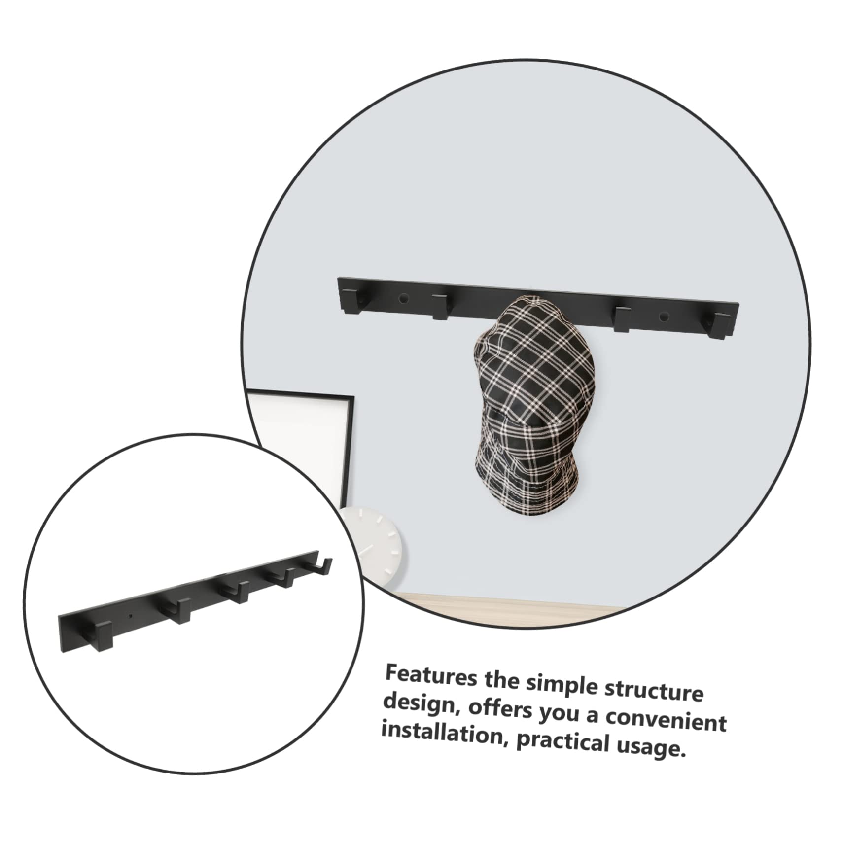 Selbstklebende Wandhaken Für Tür Und Bad Klebehaken Zum Aufhängen Von Handtüchern Und Kleidung Aus Aluminium Für Ordnung Und Platzsparen
