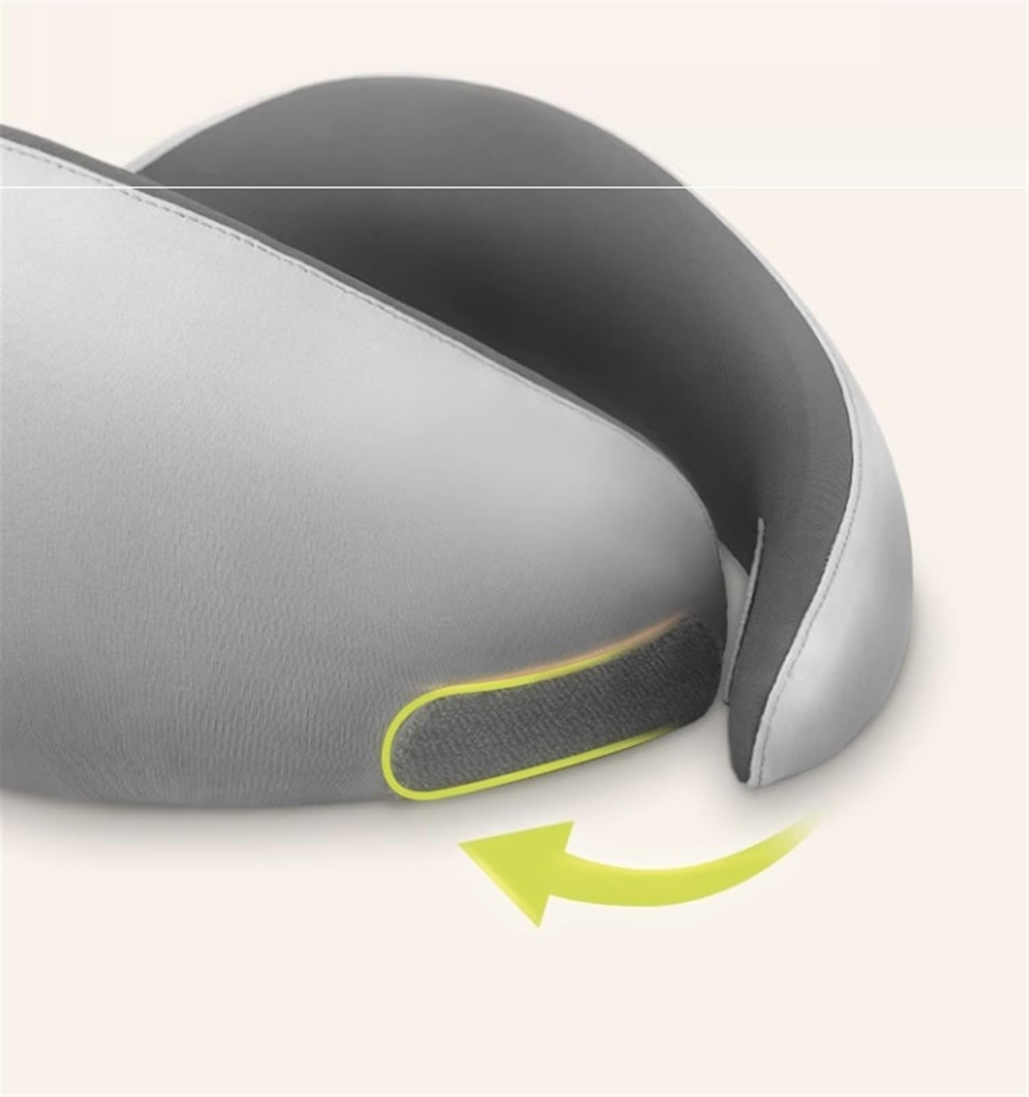 Nackenkissen Reisekissen Memory Foam Reisekissen mit Aufbewahrungstasche Baumwolle Reise Nackenkissen Flugzeugkissen Nackenkissen Flugzeug(Black-red)