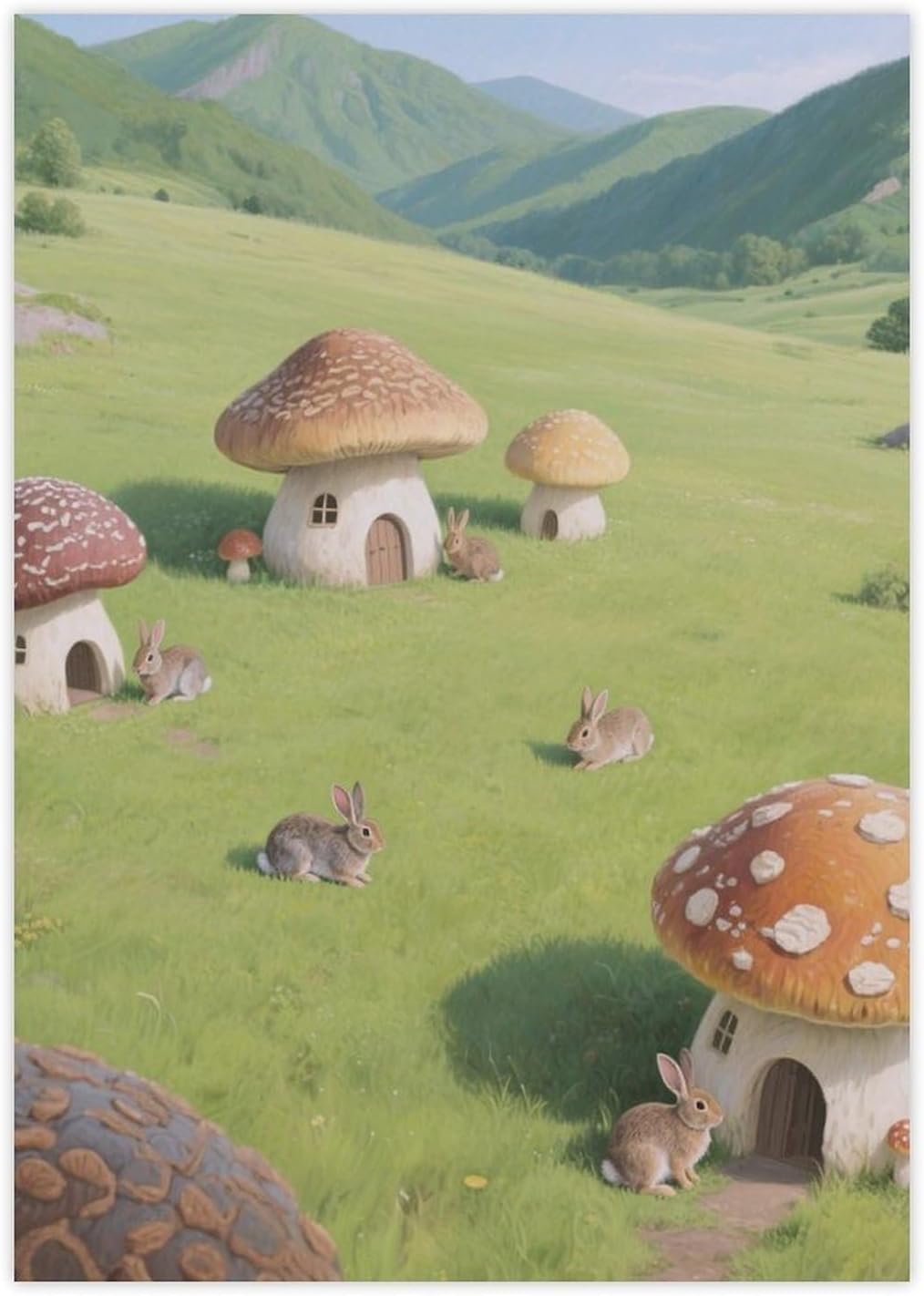 Cute Stickers Waterproof Funny Mushroom Stickers for Water Bottles Laptop Decor