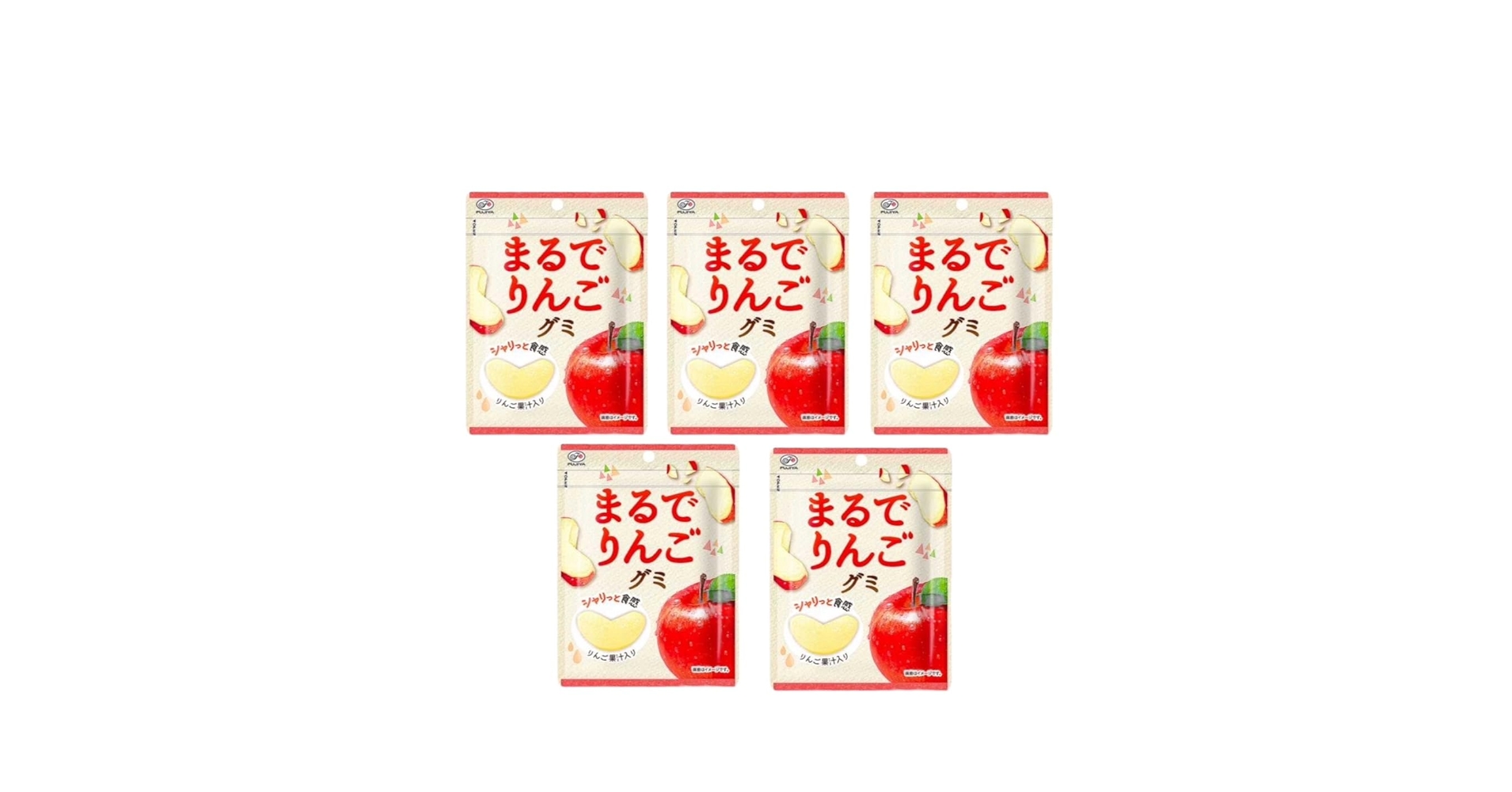 まるでりんごグミ　まるでなしグミ 50個ずつ 計100個セット たべくらべ】 まるでなしグミ まるでりんごグミ ASMR キャンディ