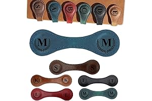 Personalized Magnetic Leather Bookmark: A Unique Talisman for Book Lovers