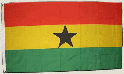 Ghana Large Flag - One Size