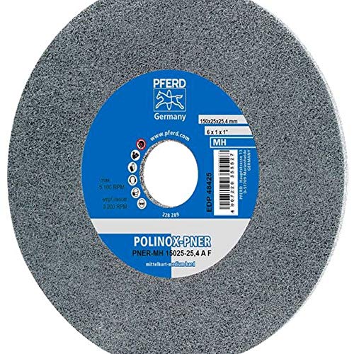 PFERD 6'' X 1/8'' UNITIZED Wheel 1'' A.H. (48361) (5/Each)