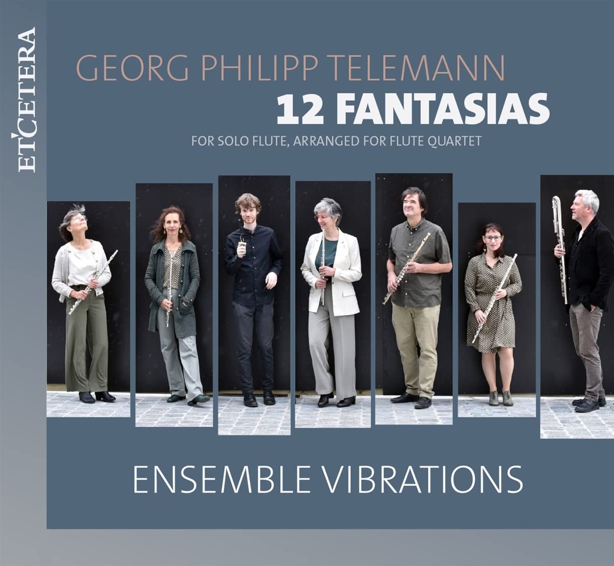 Telemann: 12 Fantasias for Solo Flute, arranged for Flute Quartet