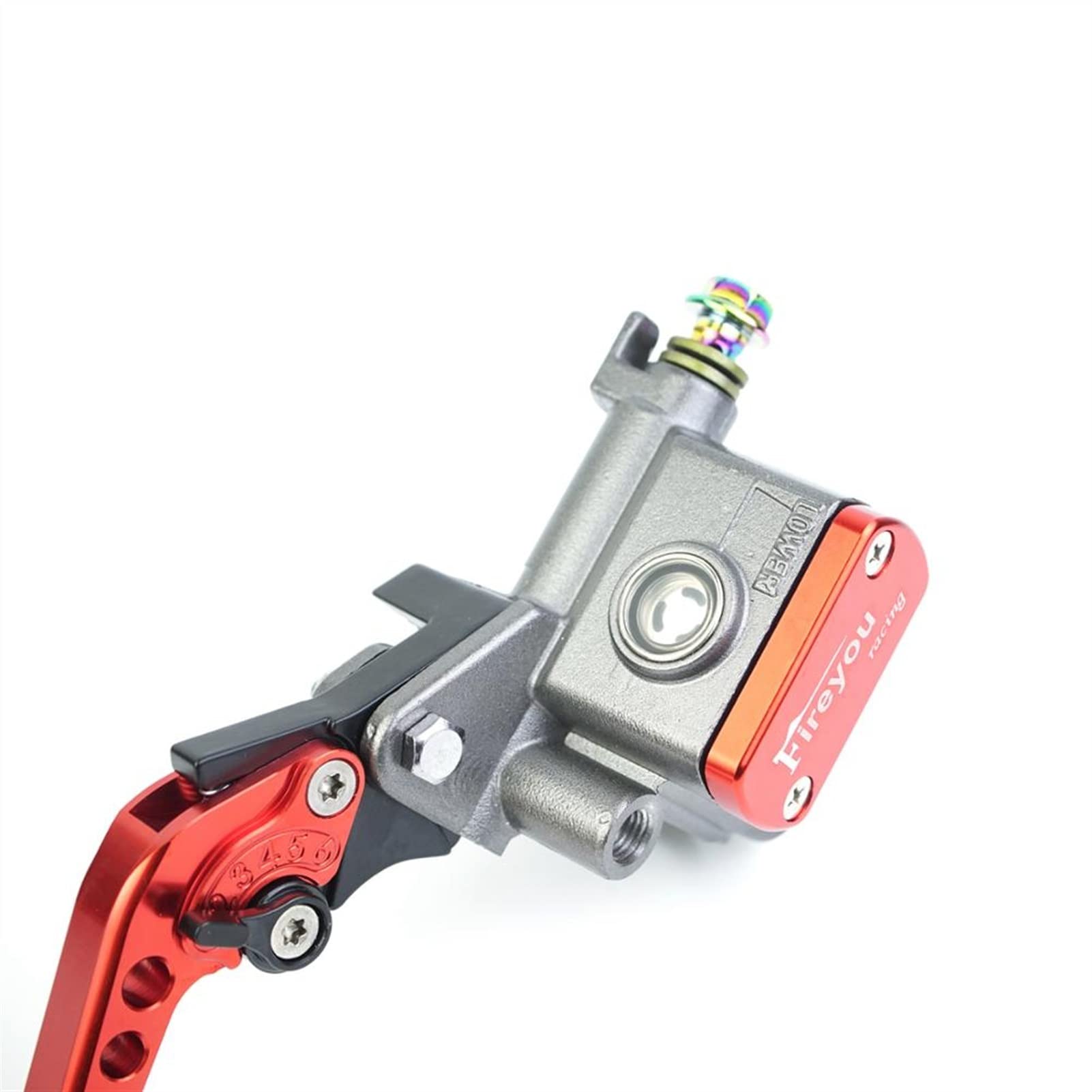 Remhendel Motorfiets - Radiale Mount Remkoppelingspomp Aluminium Gesmeed, Rechts Rempomp Met Verstelbare Hendel