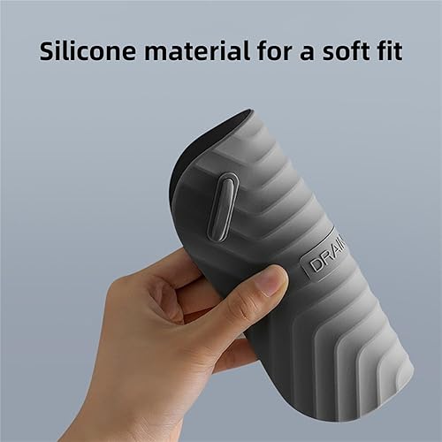 Miniatura 7 de MAOYONG Cubierta de drenaje de ducha - Tapón cuadrado de silicona para drenaje de piso para baño, tapón de drenaje de bañera, tapón de drenaje de