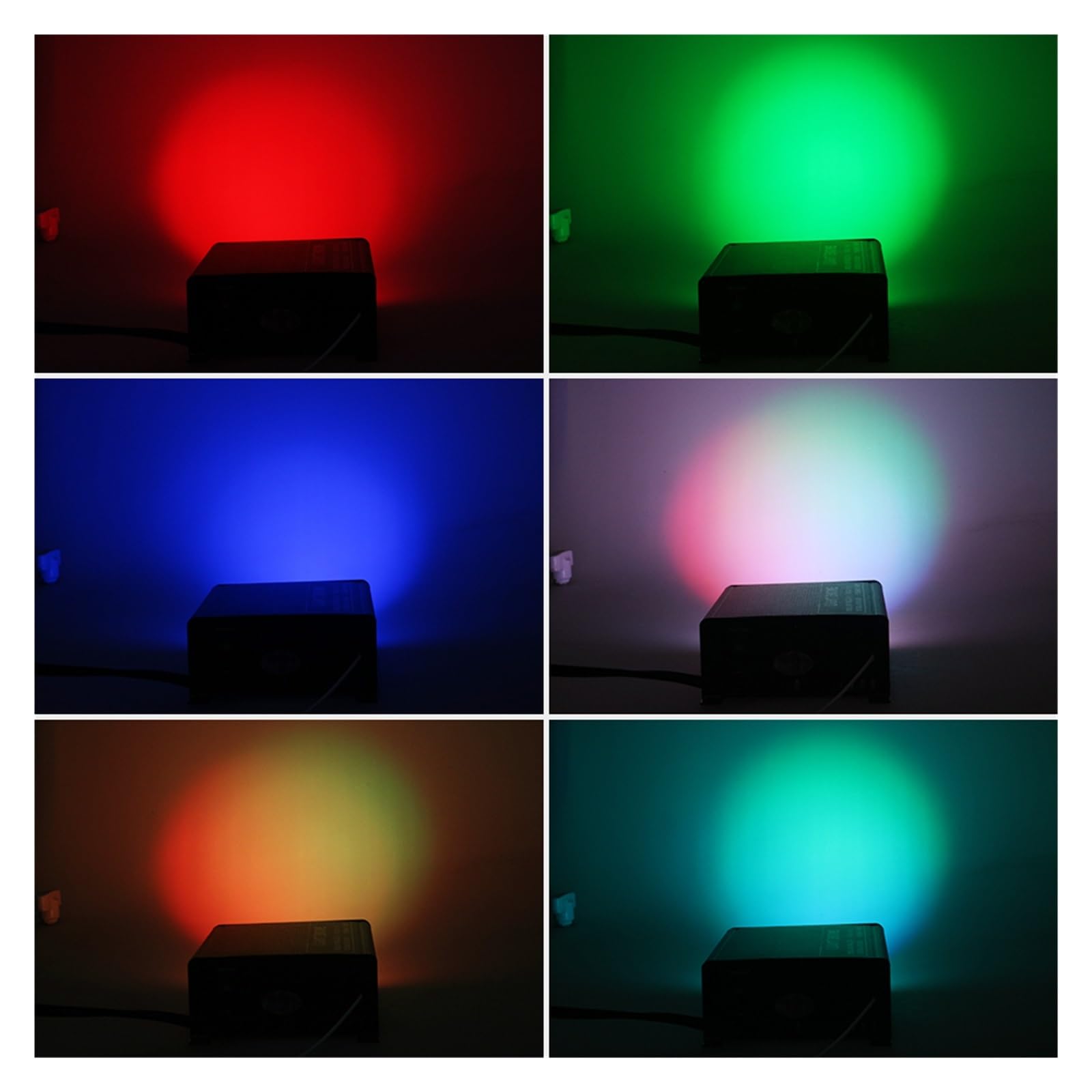 Luce in fibra ottica, Illuminazione a fibra ottica RGB da 16 W con telecomando a 24 tasti, motore di luci a fibra ottica con generatore di luce