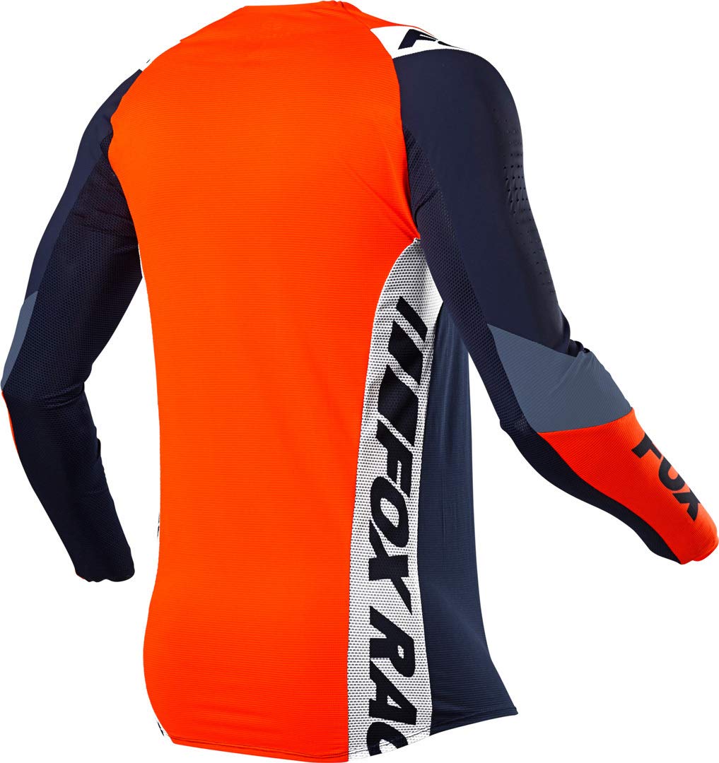 Fox Racing Mens Flexair MACH ONE Motocross Jersey,Navy, | B2B