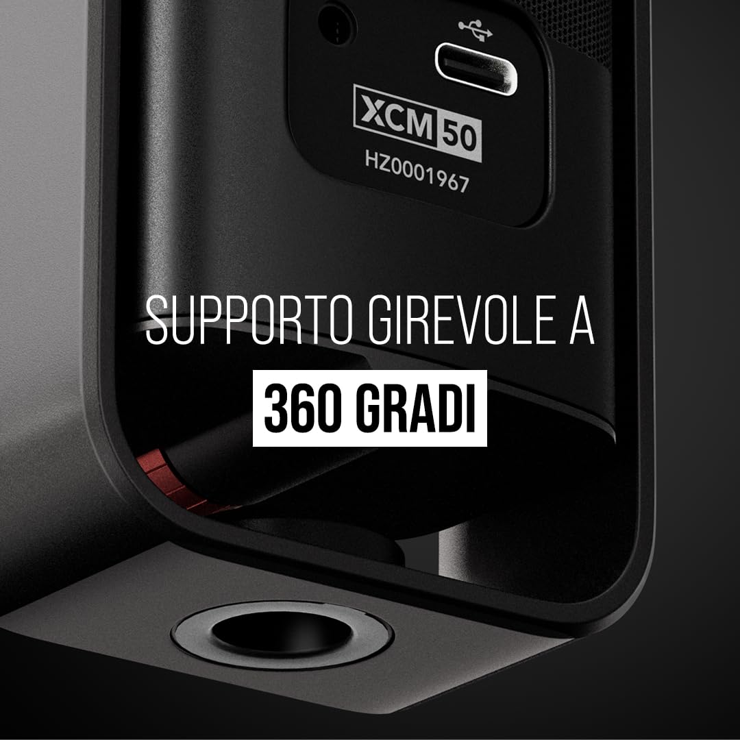RØDE XCM-50 Microfono a condensatore USB professionale RØDE X XCM-50 e soluzione di missaggio virtuale per streamer e giocatori