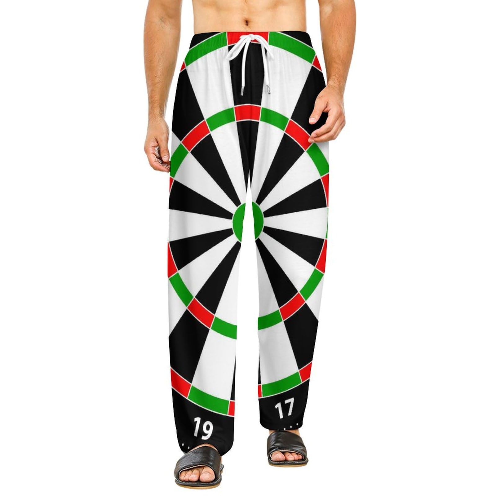 Women's Pajamas Pants Target Dart Board Game Lounge Pants Sleepwear Pajama Bottoms For Men