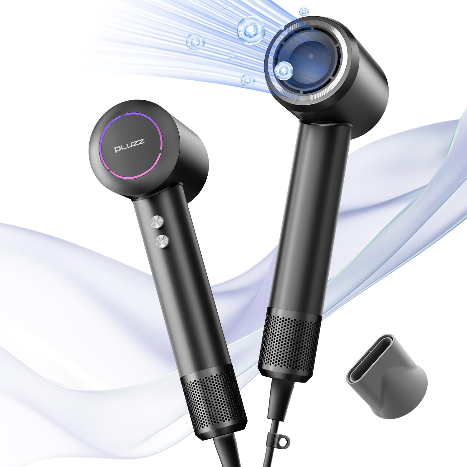 Amazon | 【3倍速乾力】PLUZZ大風量ドライヤー 軽量·美髪ヘア