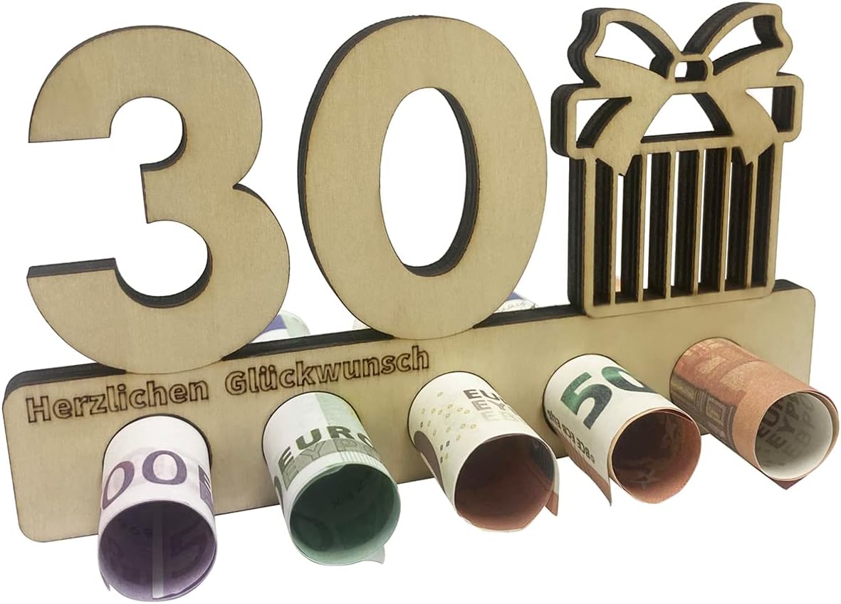 GRAZDesign Lustige Spardose Hund - Wandriss - Geldgeschenk Für Erwachsene Und Kinder Aus Keraik