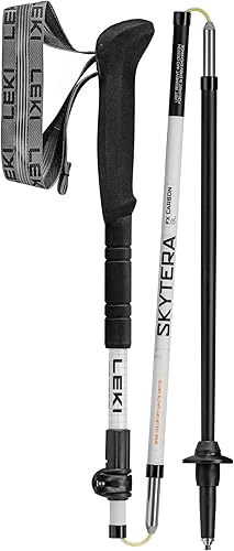 Miniatura 3 de LEKI Skytera FX Carbon SL - Bastones de senderismo plegables y ajustables para senderismo, embalaje rápido y montañismo