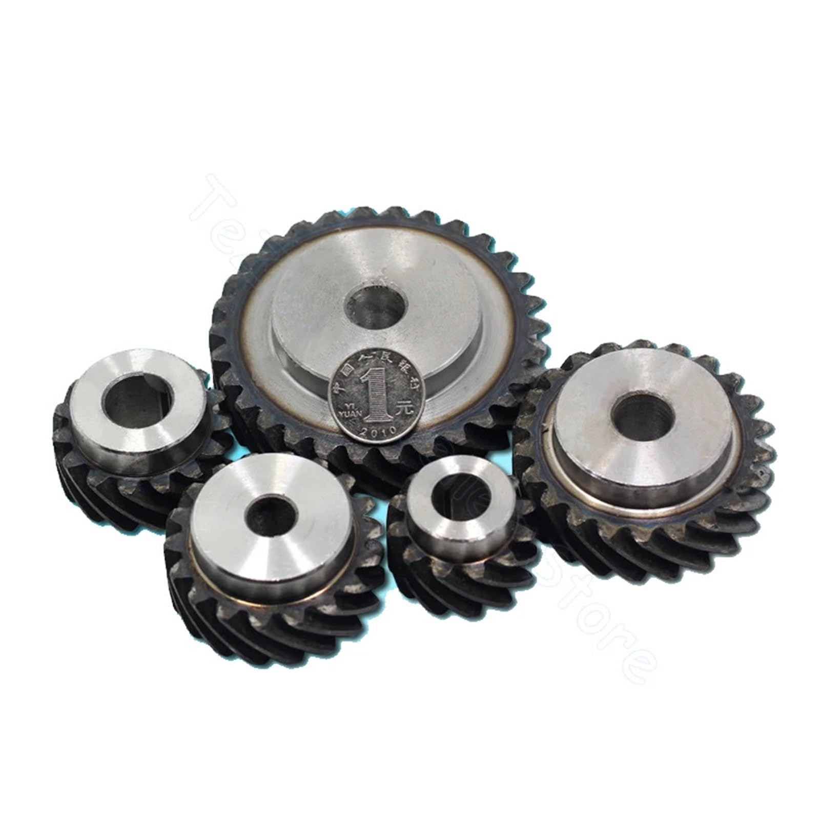 Engrenage d'angle hélicoïdal à 45 degrés pour gaucher de 1,5 m - acier 45#, 26/30/40/50 dents, engrenage cylindrique (30 dents (alésage 15mm))