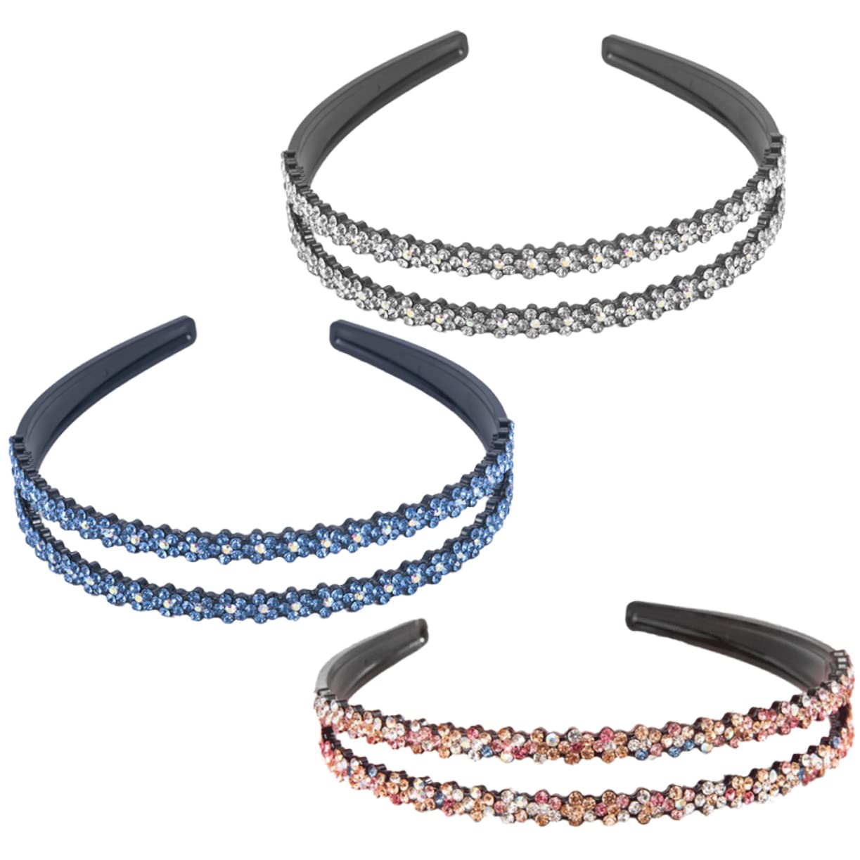 Beavorty 9 Pezzi Fasce Pettini Per Le Donne Donne Modo Della Fascia Del Per Sposa Fascia Hairband Dei Ragazza Per