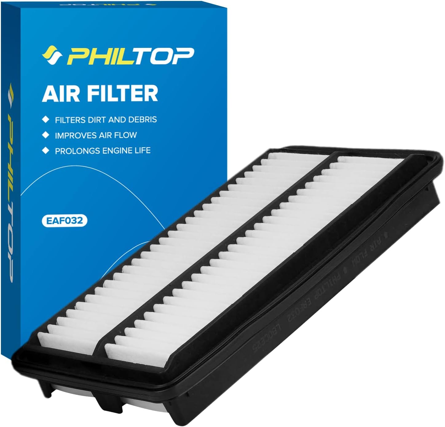 PHILTOP Engine Air Filter, Replacement for CA12061 Pilot