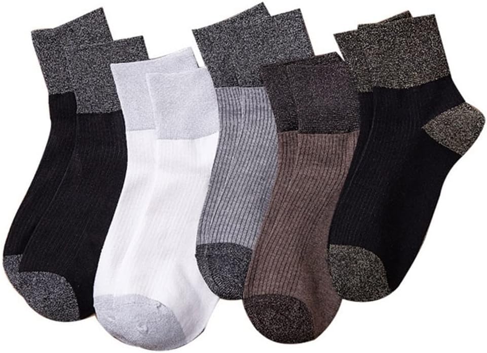 VIDI Autumn Winter Mid Calf Socks Personalized Women's Preppy Breathable Cotton