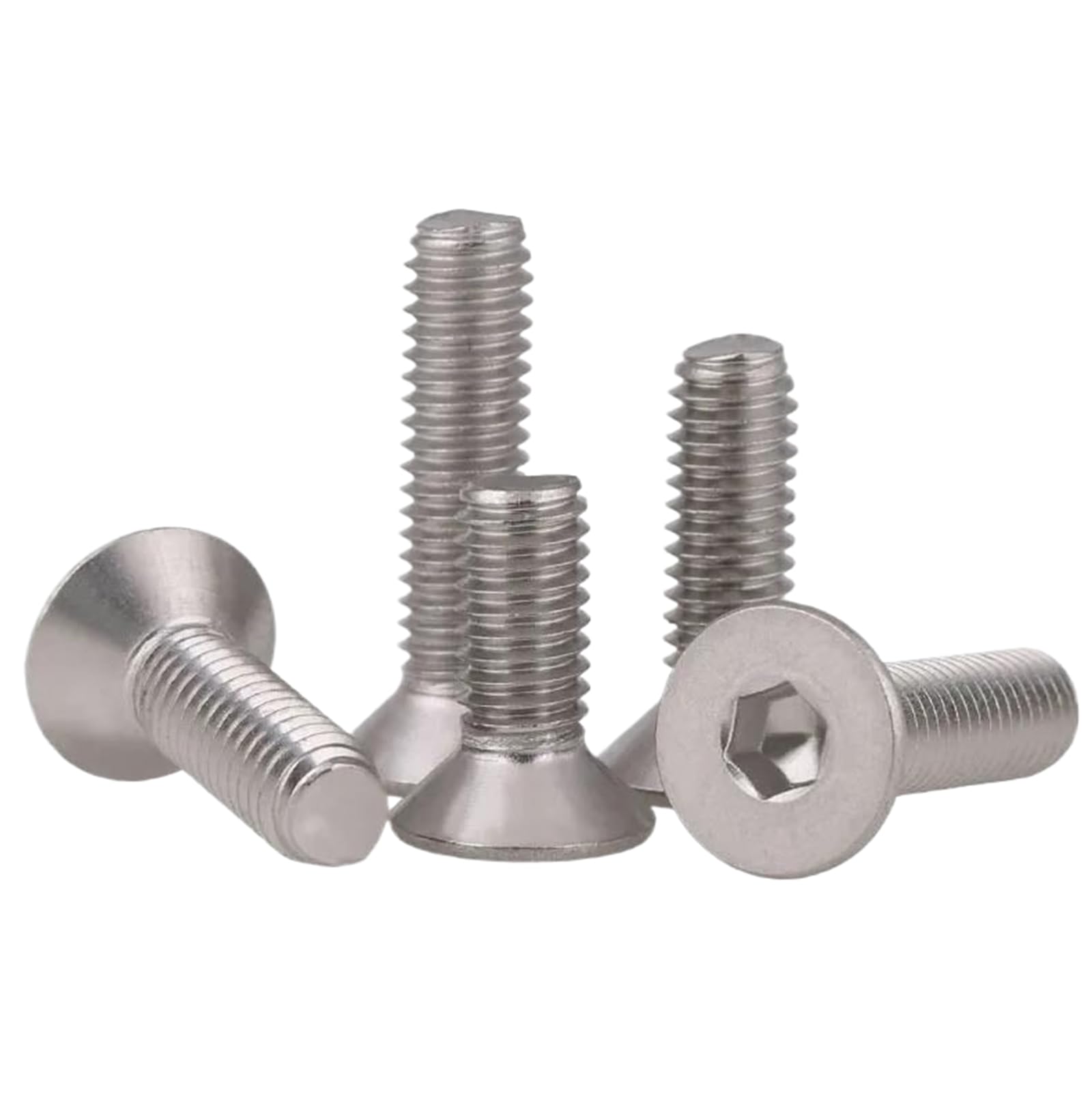 Śruby Imbusowe Z Łbem Stożkowym, Stal Nierdzewna 316/M6/22Mm(30Pcs)