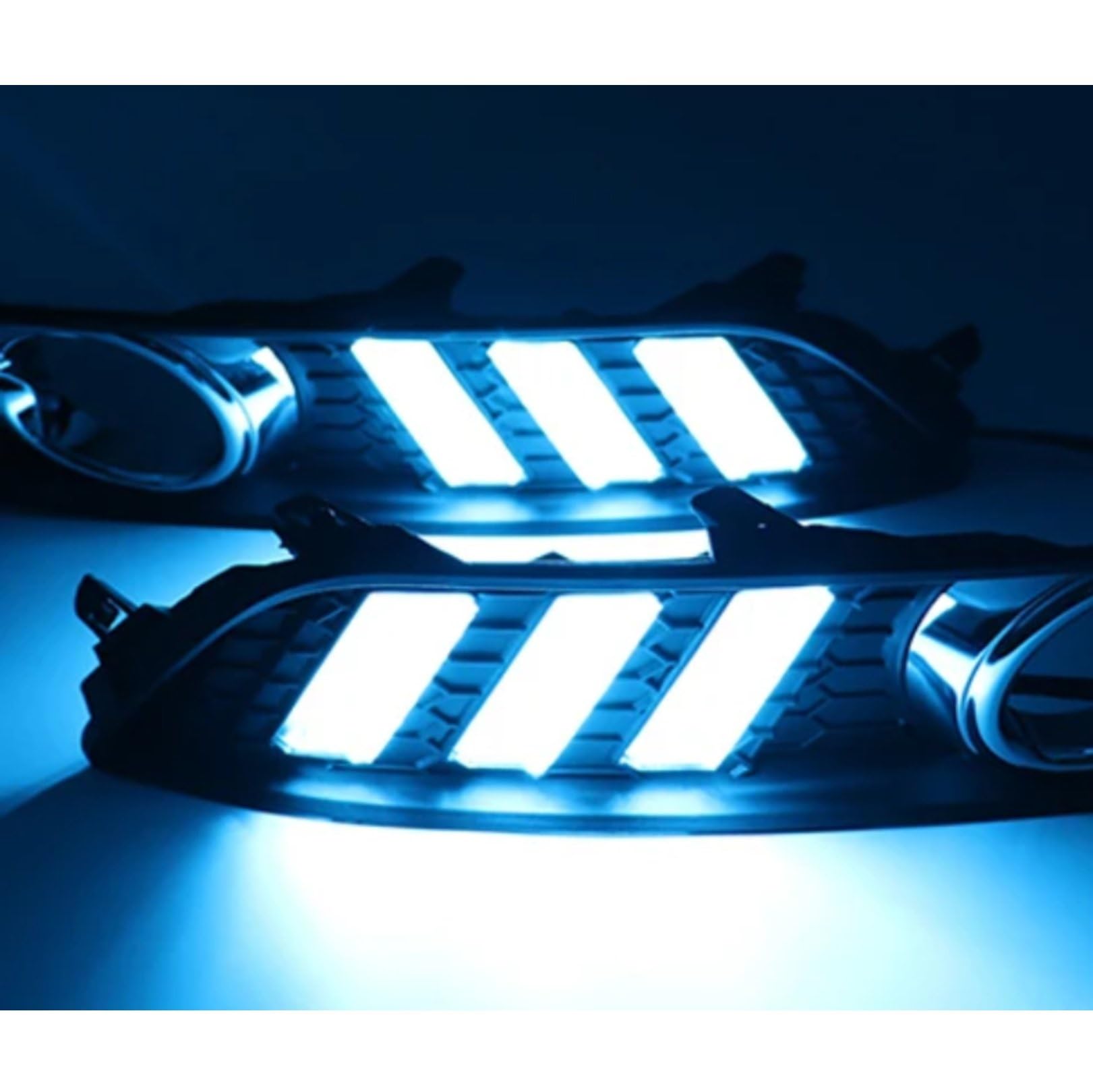 Indicatore Specchio Compatibile Con Nissan Per Sylphy Per Sentra 2012 2013 2014 2015 Indicatore Di Direzione Lampeggiante Luce Indicatori Di Direzione DRL Luce Diurna Fendinebbia(Cool light+Yellow+Blu