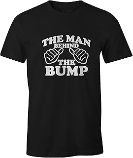 Ink Trendz The Man Behind The Bump Pregnancy Announcement Premium Cotton...