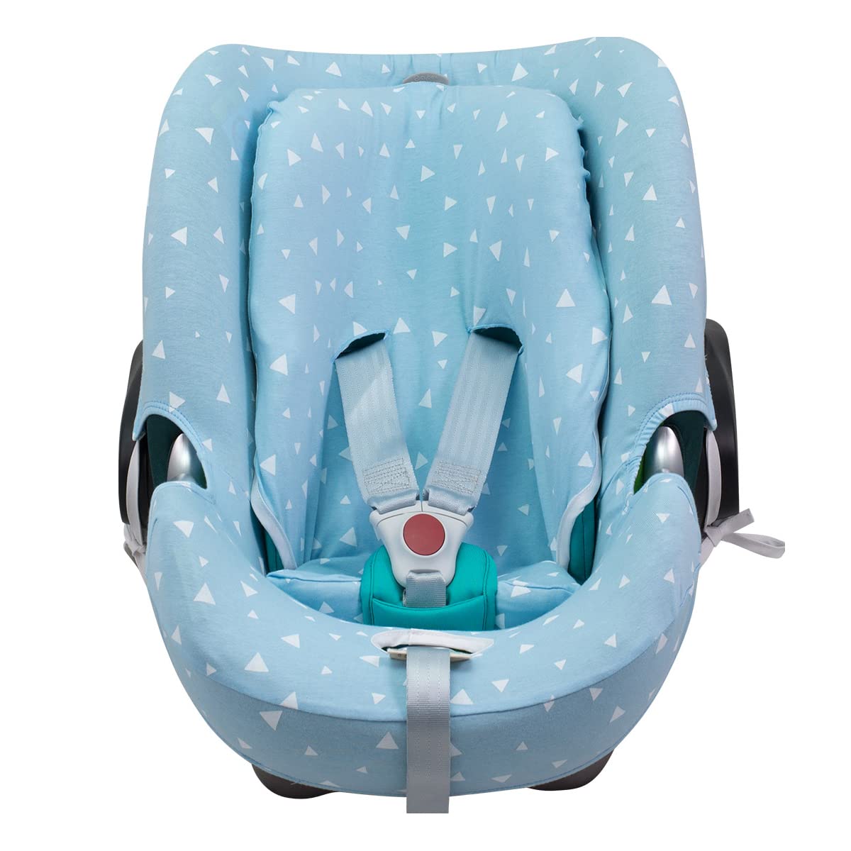 JYOKO KIDS Funda Compatible con Romer Kidfix II XP SICT kidfix2 S, Kidfix Z - Line (CON OJAL, FLUOR HEART) — view 9