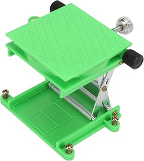 Tyenaza Mini Lab Jack Stand, Stainless Steel Laboratory Support Jack Platform for Model Cars 3.54