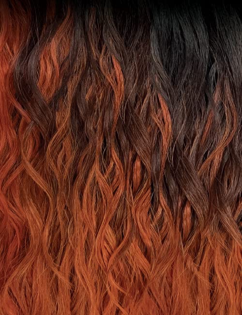 Miniatura 6 de Outre Peluca de encaje frontal HD 13x4 DOMINICA de 16 pulgadas (3drff especias cajún)