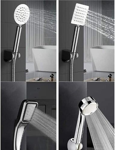 Miniatura 6 de Juego de ducha para baño Grifo de bañera de mezcla caliente y fría Ducha de mano Chrome-Ordinary_B.