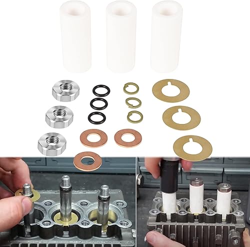 Yoursme AR2546 Kit de reparación de émbolo de cerámica de 0.709 in para bombas Annovi Reverberi RK, RKA, RKV, XRCA, XRV, XRCV