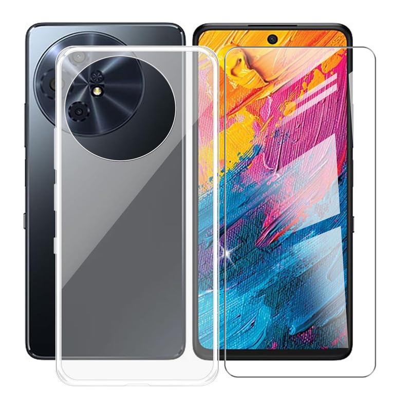 Coque TCL 60 XE NxtPaper 5G ultra fine et transparente avec sa vitre de protection