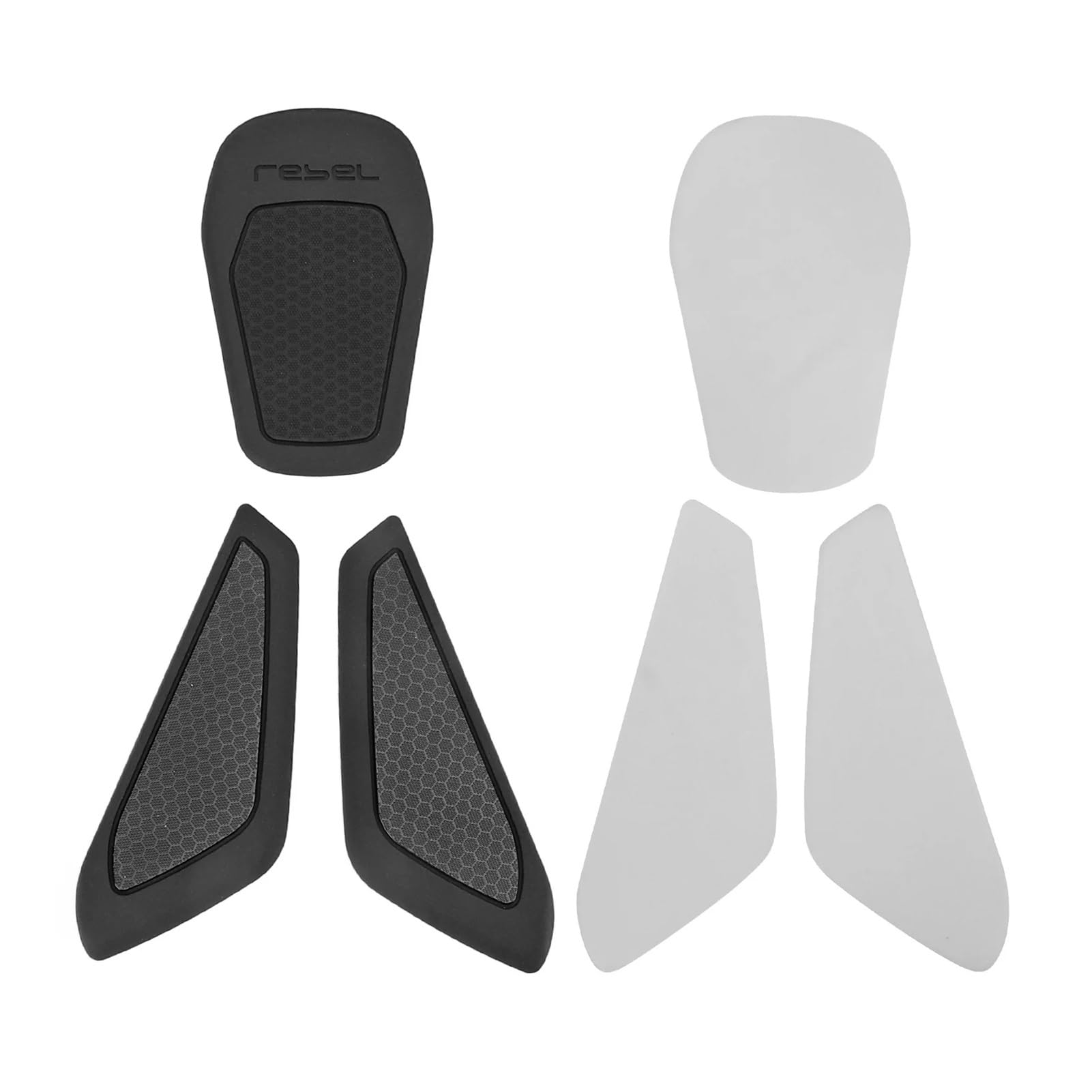 Motorcycle Tank Pad Protection Non-Slip Side Motorcycle Fuel Tank Sticker for CMX1100 REBEL1100 2020 Pad Knee Protection Cover Traction Accessories
