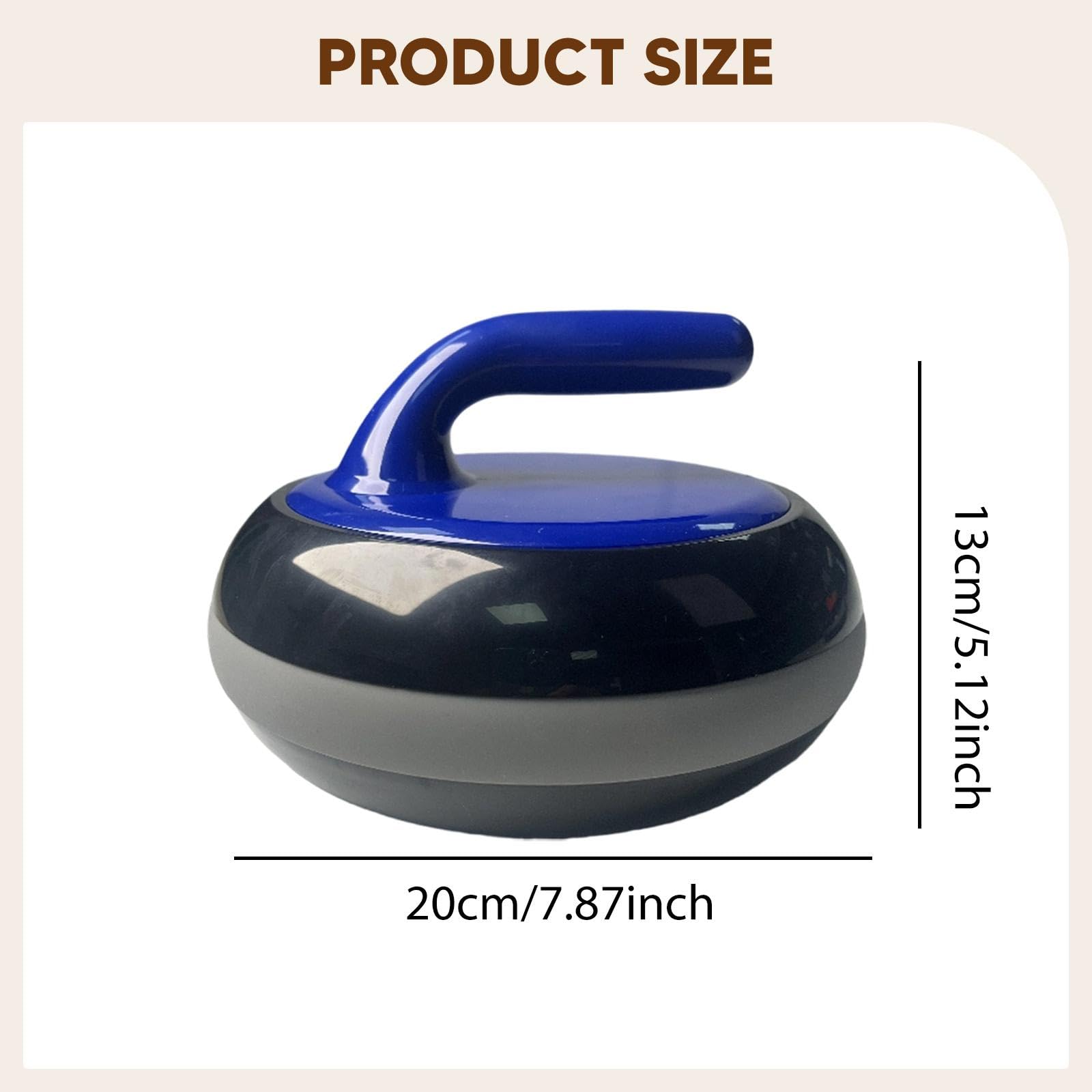 F Fityle Juego Deportivo de con Piedra compacta y portátil para Practicar en Interiores y Exteriores. Ideal para niños y Adultos, Azul
