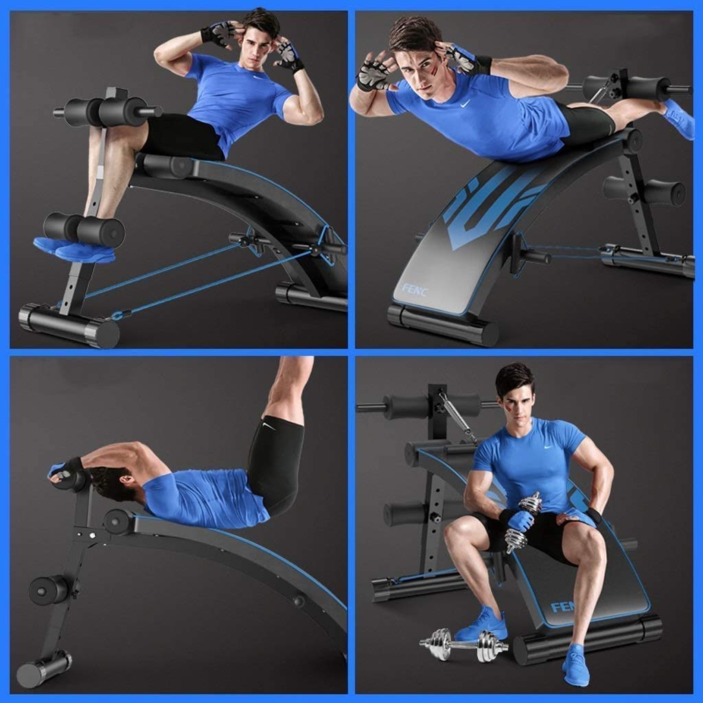 Ławka fitness Sprzęt treningowy Łóżko do podnoszenia ciężarów Regulowana deska do przysiadów Składana ławka do ćwiczeń Stołek do hantli Ławka do hantli na brzuch Deska do ćwiczeń brzucha