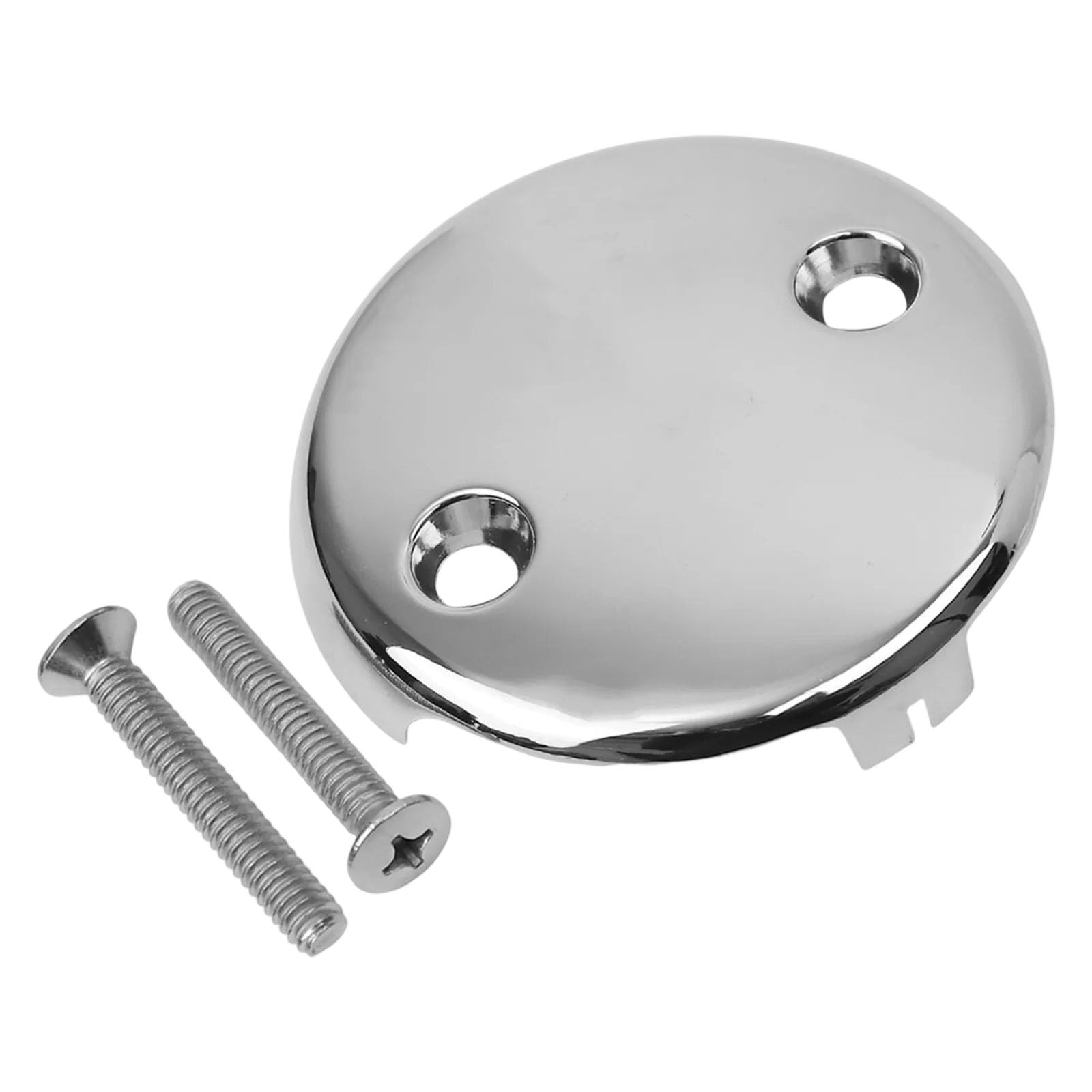 Buxuaaaa Plating Anti Leak Bathtubs Overflows Drain Cover Mattes Black Zincs Alloys Universals For Home Bathroom Upgrades Bathtubs Drain Replacement Part