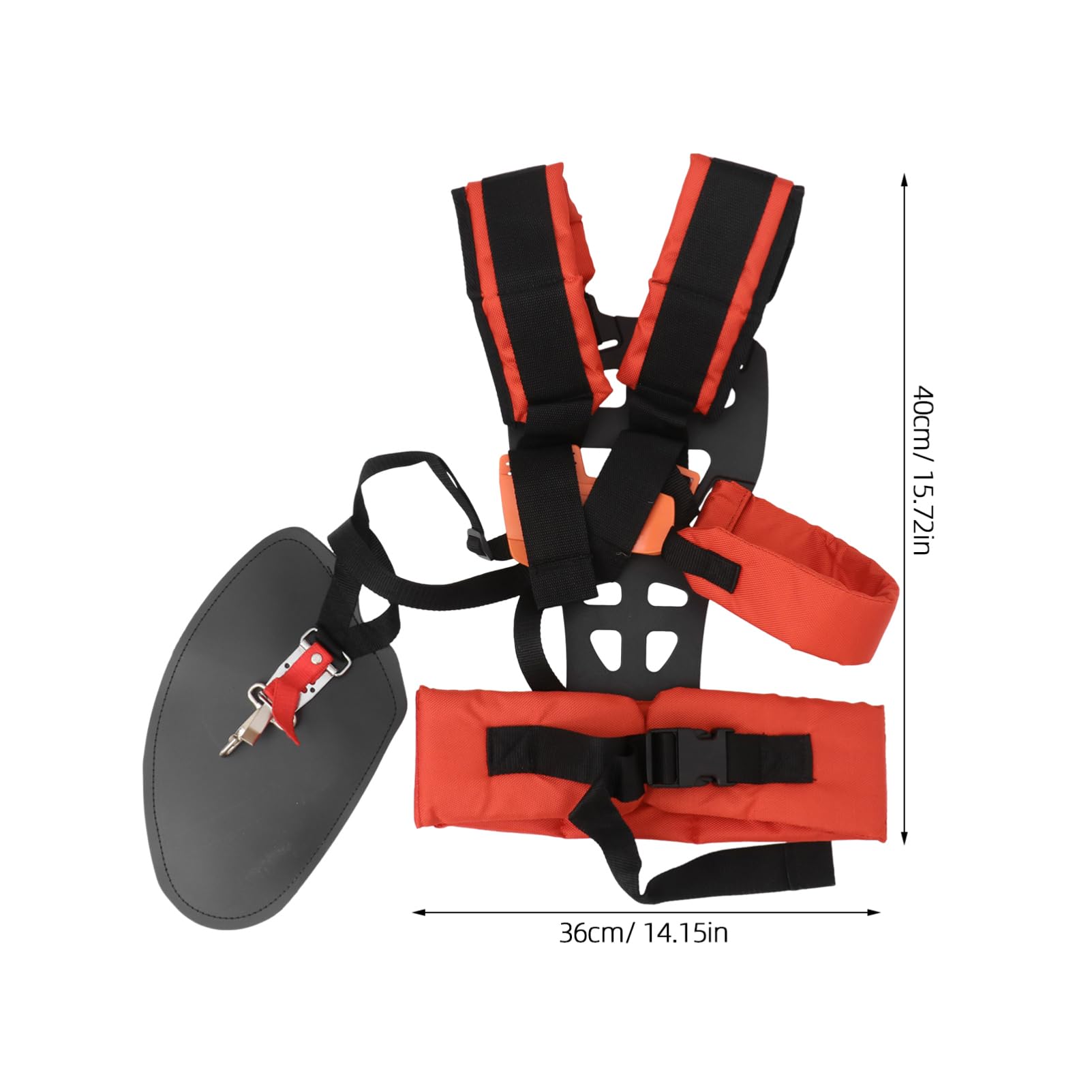 Toddmomy Ajustable para Cortacésped Cinturón De Recortadora Desbrozadora Podadora Diseño w Ergonómico