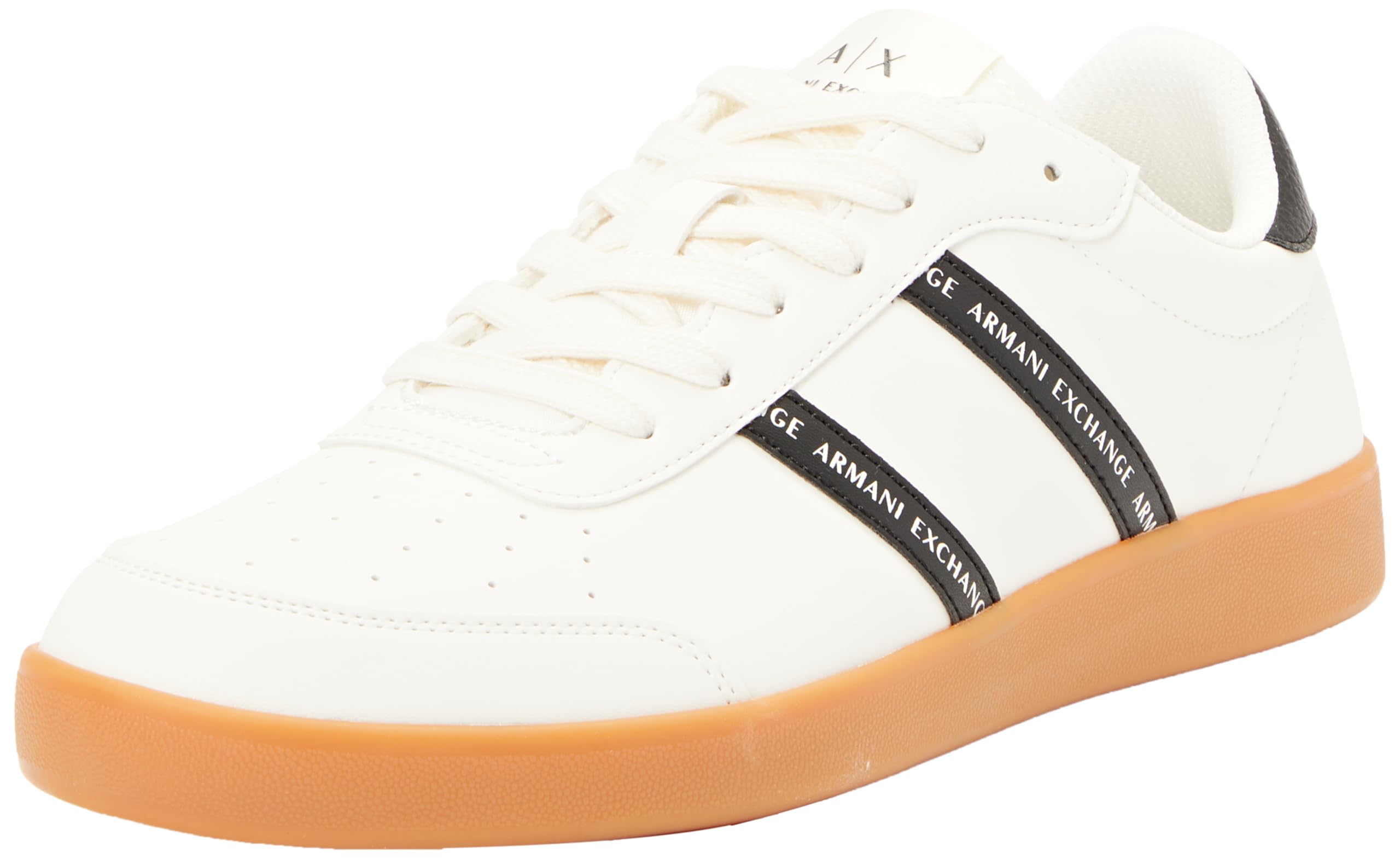 Armani ExchangeMen's Berlin Double Stripes Logo Trainers