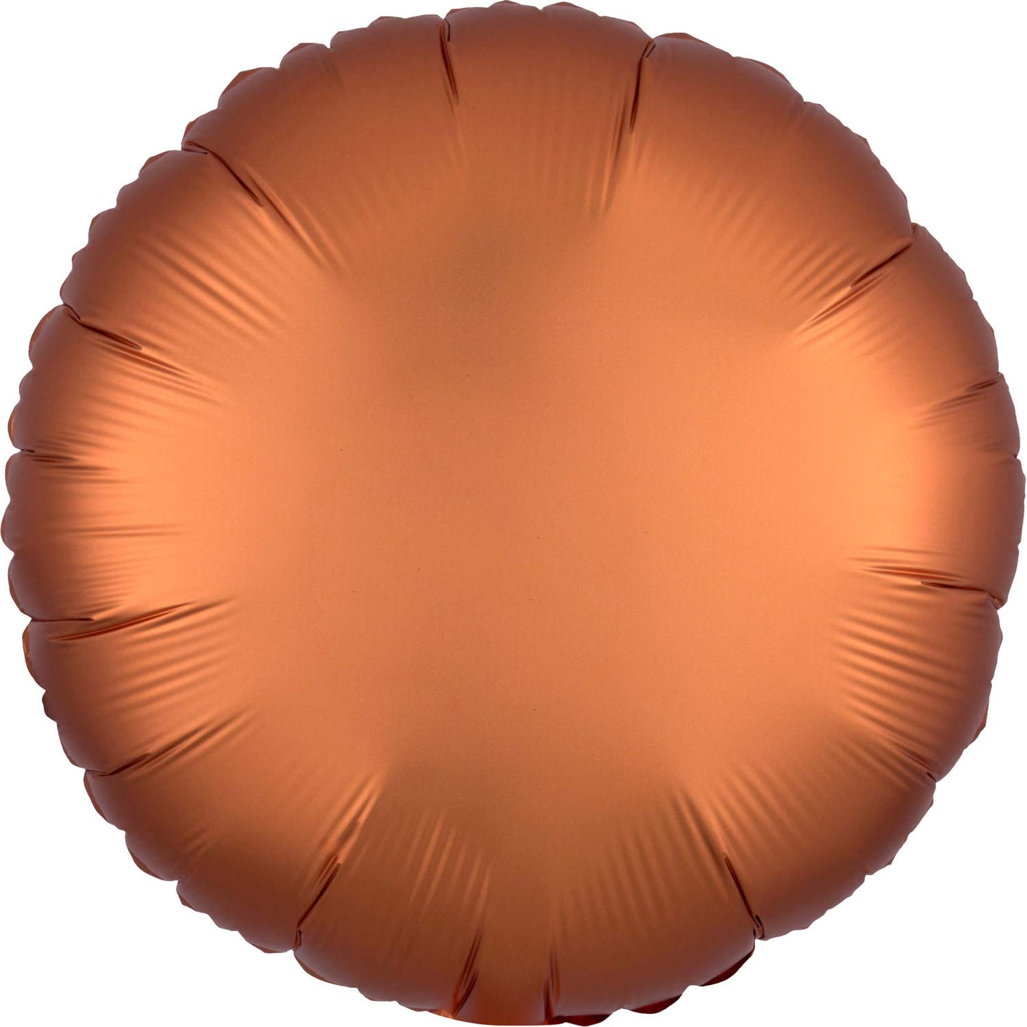 amscan 3858001 SD-C Satin Luxe Amber Balloon, 18 Inch, Circle