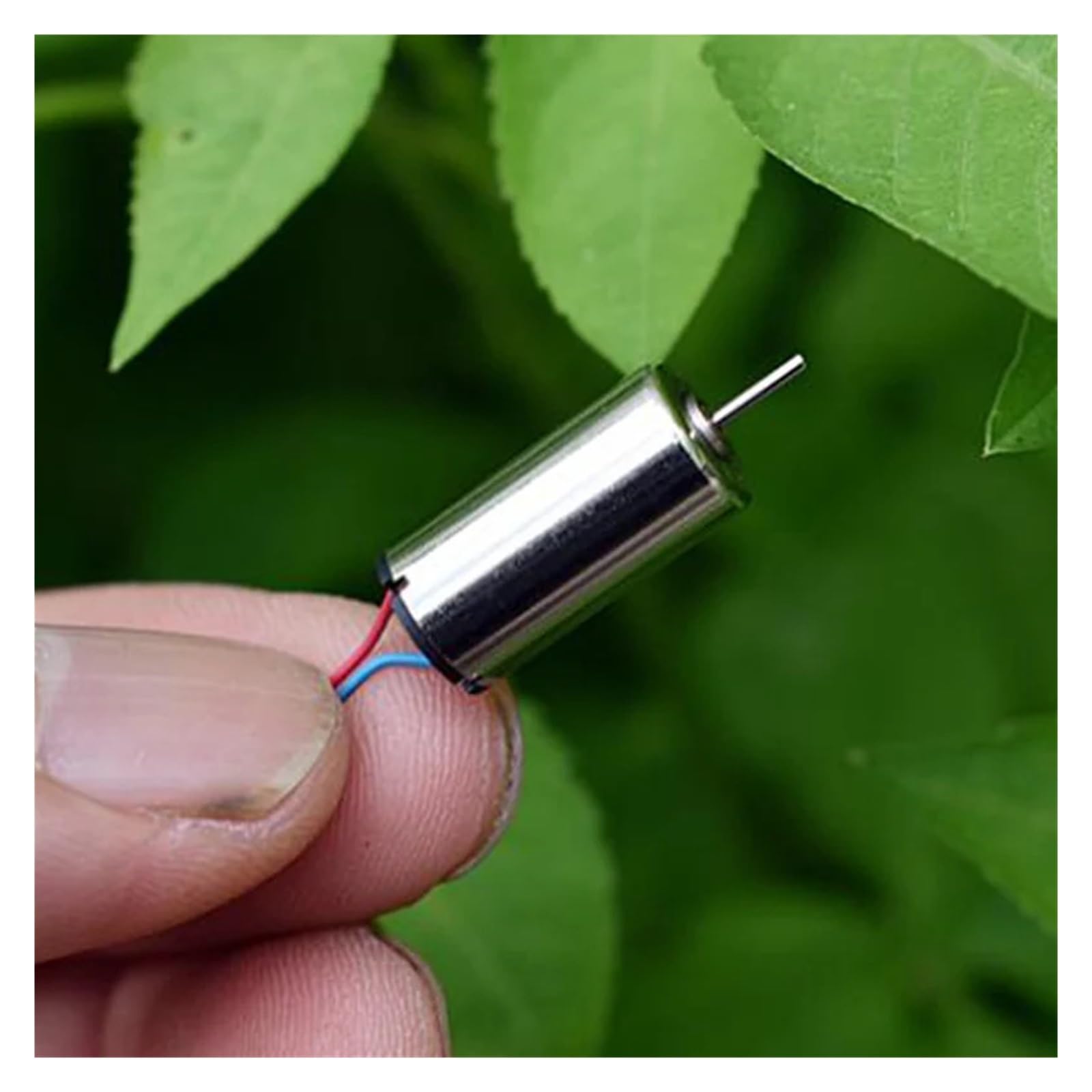 KJEBVHIRS 2pcs/lot 8mm Coreless Electronic Starter 8mm*16mm DC 3V 3.7V 48000RPM High Speed Electronic Starter RC Engine 0.8mm Shaft